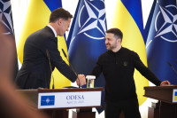 Karas Ukraina Rusija NATO Zelenskis Rutte Odesa