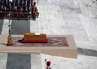 Vatikanas Popiežius Pranciškus Laidotuvės Roma Diplomatija