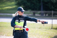 Policija Reidai KET Dviratininkai Priemonės