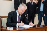 Nausėda Landsbergis Valstybės Vadovo Statusas Seimas