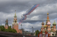 Rusija Pergalės Diena Paradas Putinas