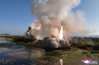 Šiaurės Korėja Raketos Bandymas Kim Jong Unas