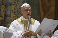 Konklava Makrickas Popiežius Taika LeonasXIV