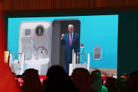 JAV Saudo Arabija Trumpas Kataras JAE Vizitas