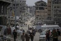 Karas Gazos Ruožas Izraelis Palestiniečiai Hamas Smūgiai Aukos