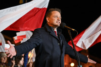 Lenkija Rinkimai Oficialūs Rezultatai Trzaskowskis Nawrockis