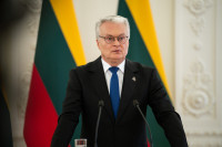 Sankcijos Rusija Ukraina Nausėda Karas Vokietija