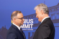 Nausėda Duda Palanga Susitikimas