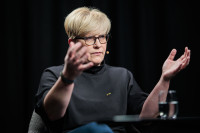 Šimonytė Budrys Sankcijos RIbojimai Rusija Baltarusija Seimas