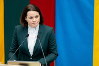 Baltarusija Rusija Lietuva Cichanouskaja Zapad