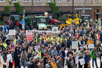 Protestas Ūkininkai Mokesčiai GPM Hofmanas ŽŪM