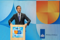 Nyderlandai Rutte NATO Viršūnių Susitikimas Gynyba Saugumas Pramonė