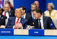 NATO JAV Rutte Trumpas