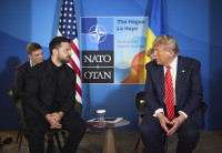 Ukraina Karas Rusija JAV Oro Gynyba Zelenskis Trumpas