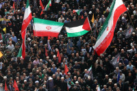 Laidotuvės Iranas Izraelis Karas Aukos Khamenei