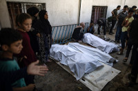 Karas Gazos Ruožas Izraelis Palestiniečiai Aukos