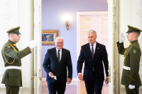 Nausėda Steinmeieris Vokietija Lietuva Vizitas