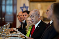 JAV Politika Trumpas Netanyahu Nobelis