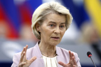 ES JAV Leyen Trumpas Europos Komisija Prekyba Importo Muitai Tarifai Ekonomika