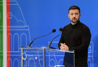 Karas Ukraina Rusija Bepiločiai Orlaiviai Raketos Zelenskis