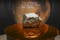 Aukcionas Marsas Meteoritas