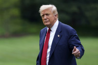 JAV Rusija Laivai Trumpas Medvedevas