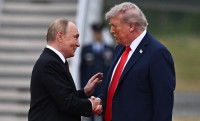 JAV Rusija Trumpas Putinas Prezidentas Derybos Karas Ukraina