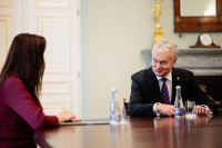 Šimonytė ELTA Kampas Koalicija Ruginienė Nausėda Paluckas