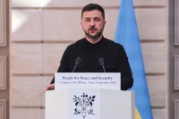 Karas Ukraina Rusija Zelenskis Putinas Susitikimas