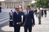 Vyriausybė Prancūzija Premjeras Lecornu Macronas