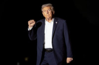 Karas Gazos Ruožas Izraelis Palestiniečiai JAV Trumpas