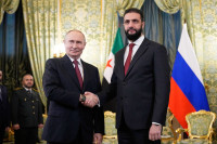 Rusija Sirija Putinas Al Sharaa Susitikimas