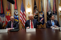 JAV Kinija Trumpas Xi Jinpingas Taivanas
