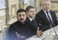 Karas Ukraina Rusija Atakos Zelenskis