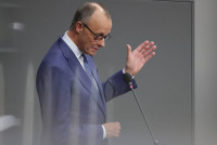 Merzas Vokietija ES Rusija Įšaldytas Turtas Ukraina