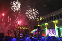 Fejerverkai Naujieji Metai Ugniagesiai