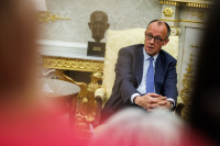 Vokietija JAV Ispanija Merzas Trumpas Iranas Prekyba