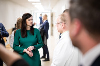 Premjerė Ruginienė JAV Pasiuntinys