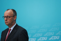 Karas Artimieji Rytai Iranas JAV Izraelis Vokietija Merzas