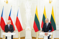 Prezidentas Nausėda Čekija Verslo Forumas Bendradarbiavimas