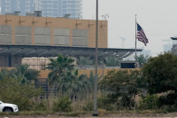 Karas Artimieji Rytai Iranas Izraelis JAV Irakas Ambasada Atakos