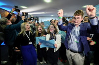 Vokietija vietos rinkimai Reino kraštas-Pfalcas CDU AfD Merzas