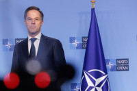 NATO Iranas Karas JAV Europa Rutte Trumpas