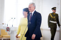 Velykos Nausėda Nausėdienė Prezidentas