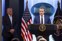 JAV Trumpas Karas Iranas Bombardavimas Civiliai Infrastruktūra Energetika