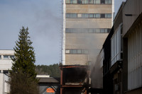 Gaisras PAGD Sandėlys Vilnius