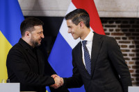 Nyderlandai Ukraina Dronai Gamyba Zelenskis Vizitas