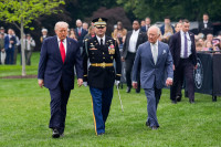 JAV JK Karolis III Vizitas Trumpas Iranas