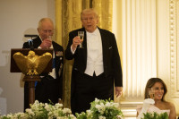 Trumpas JAV Iranas Karolis JK