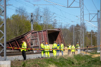 Kėdainiai Geležinkelis Vagonai Avarija